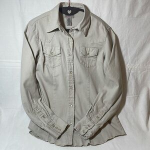 Wrangler snap up western shirt, women’s small